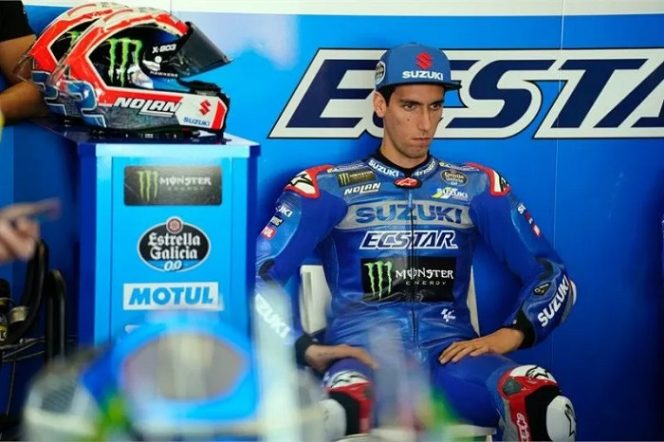 					Pebalap tim Suzuki Ecstar Alex Rins (Ho via Suzuki Racing Corporation)