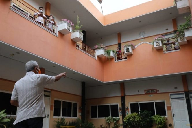 					Gubernur Jawa Tengah Ganjar Pranowo saat berada di Kabupaten Pati, Selasa (15/6/2021).