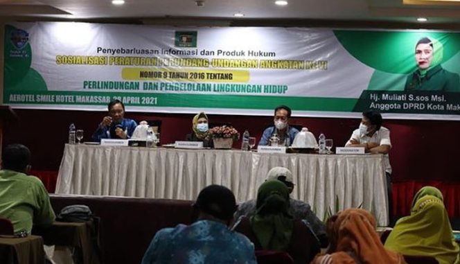 					Legislator DPRD Makassar, Hj. Muliati