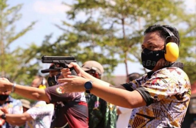 					Asah Kemampuan Menembak, Bupati Bantaeng Penuhi Undangan Kapolda Sulsel