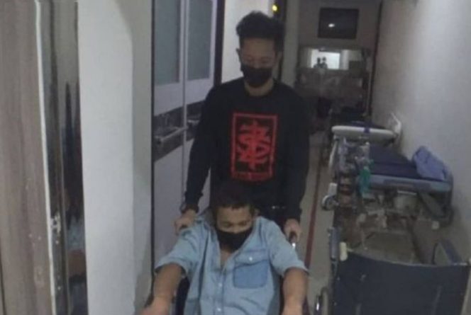 					Mencoba Kabur, Copet Viral di Pantai Losari Makassar Ditembak Polisi