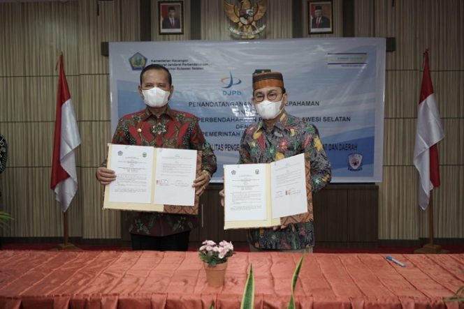 					Pemkab Luwu Teken MoU dengan Kanwil DJPb, Bupati: Perlu Dukungan Kembangkan Potensi Daerah