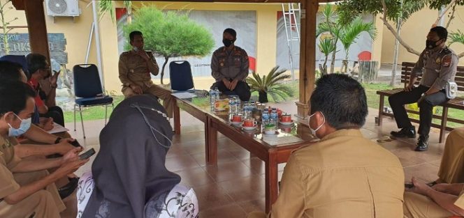 					Persiapan Sekolah Tatap Muka, Disdik Luwu Temui Kapolres