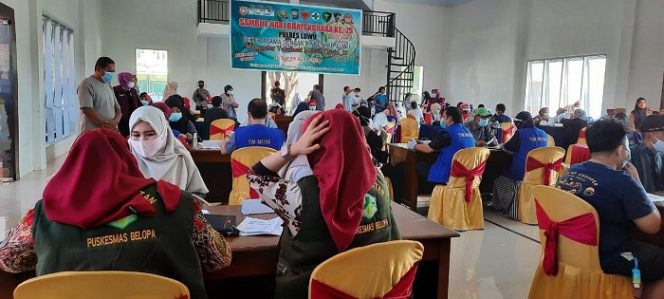 					Yuk Ikutan, Polres Luwu Gelar Vaksinasi Massal Sambut Hari Bhayangkara