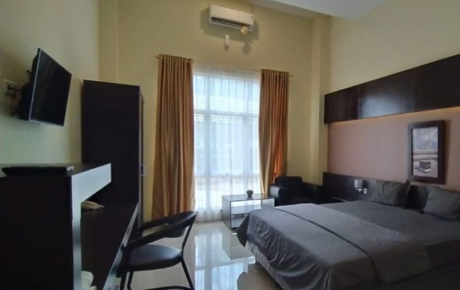 					Kamar isolasi mandiri di Asrama Haji Sudiang