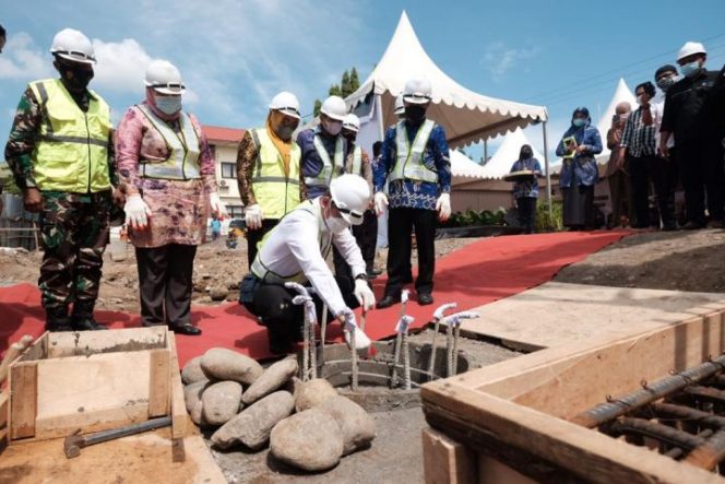 					Dapat Bantuan DAK, Pembangunan Perpustakaan Umum Kabupaten Gowa Mulai Dibangun