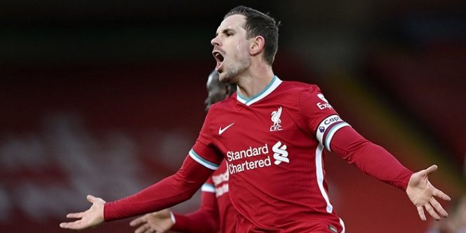 					Kapten Liverpool, Jordan Henderson. (AP Photo)
