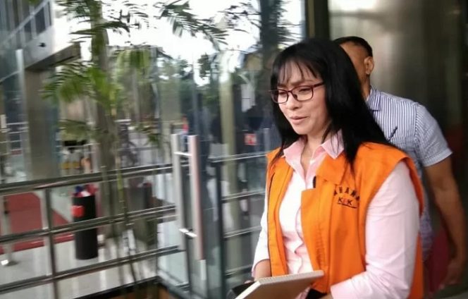 					Mantan Bupati Kepulauan Talaud Sri Wahyumi Maria Manalip. (Antara/Benardy Ferdiansyah)