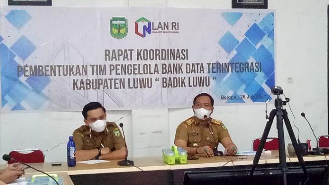 					Pemkab Luwu Bentuk Tim Pengelola Bank Data Terintegrasi “Badik Luwu”