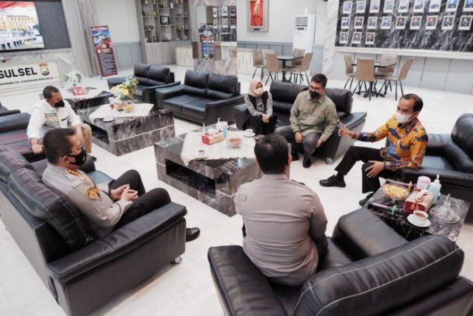 					Pimpinan DPRD Makassar Silaturrahim ke Polda Sulsel