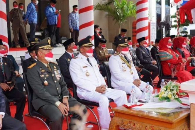 					Upacara HUT RI ke 76, Ketua DPRD Bone Bertugas Bacakan Naskah Proklamasi