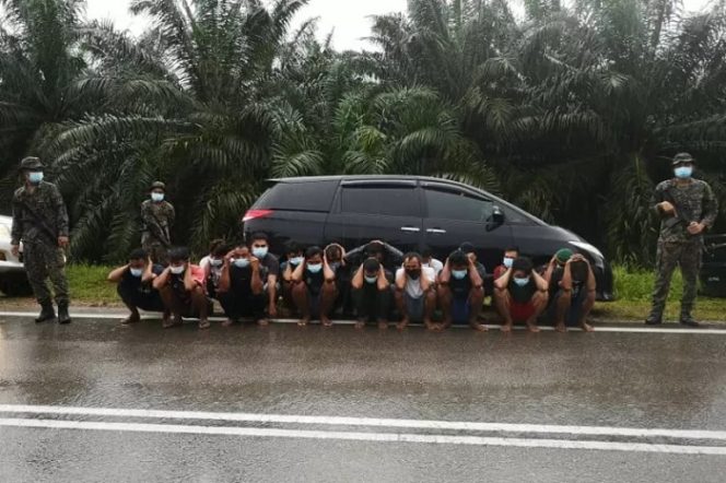 					19 WNI Ditahan di Johor Bahru