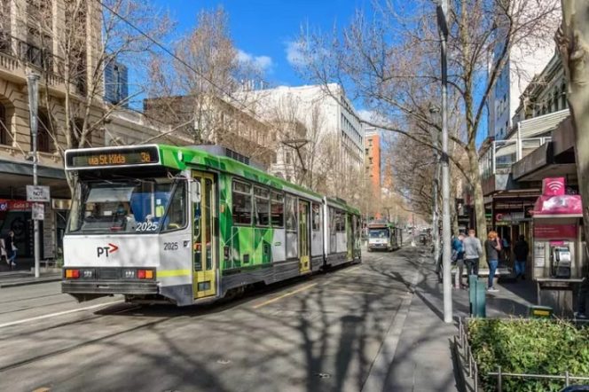 					Suasana kota Melbourne, Victoria, Australia, Agustus 2021. ANTARA/Shutterstock.