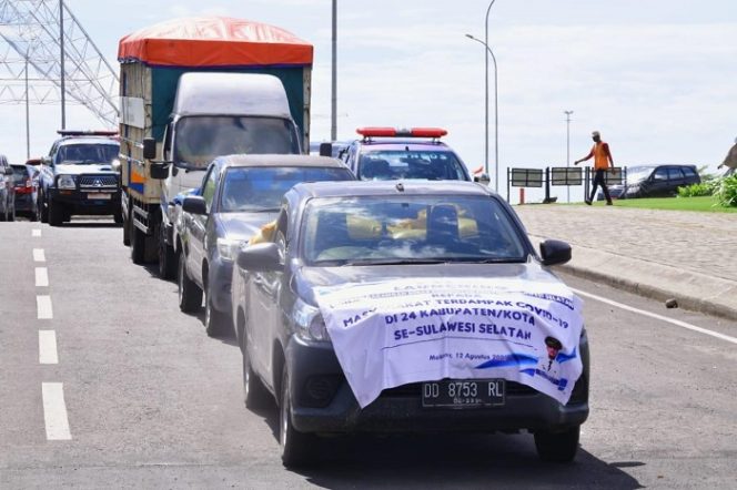 					Penyaluran bantuan beras 100 ton (Dok)