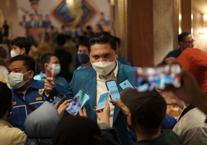 					Ketua DPD KNPI Sulsel Arham Basmin Mattayang.