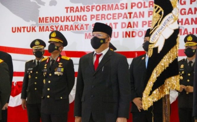 					Gubernur Rohidin Apresiasi Dedikasi Jajaran Polda Bengkulu Pada HUT Bhayangkara ke-75