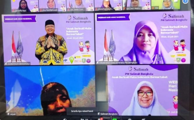 					Peringatan Hari Anak Nasional, Gubernur Rohidin : Bapak dan Ibu Harus Menjadi Pendidik, Contoh dan Penyemangat Anak