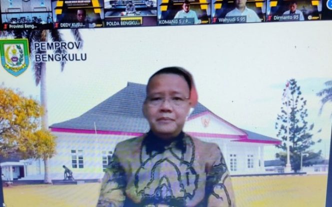 					Edukasi Pentingya Penerapan Protokol Kesehatan, Ini Yang di Sampaikan Gubernur Rohidin