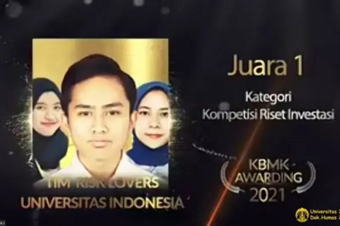 					Tim Universitas Indonesia meraih tiga penghargaan dari tiga kategori lomba pada Kompetisi Bisnis, Manajemen dan Keuangan (KBMK). (ANTARA/Foto: Humas UI)