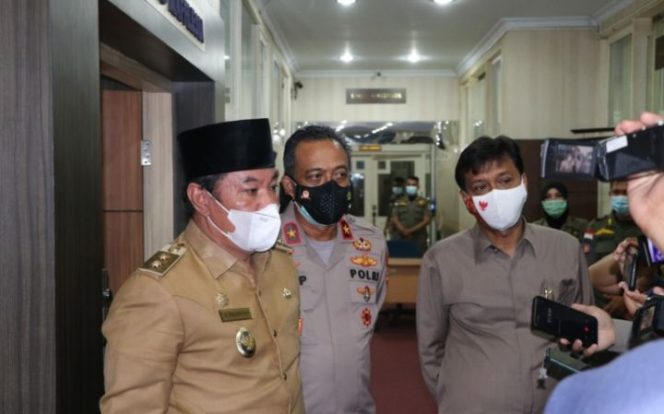 					Bersama Forkopimda, Wakil Gubernur Rosjonsyah Menggelar Rapat Pembahasan Penerapan PPKM Mikro di Provinsi Bengkulu