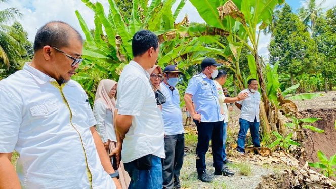 					Dinas PUPR Luwu Tinjau Sungai Noling dan Pabbaresseng