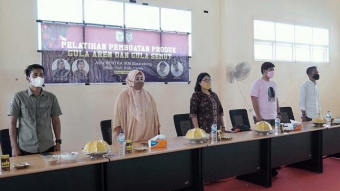 					Ketua Dekranasda Kabupaten Luwu, Dr Hj Hayarna Basmin.
