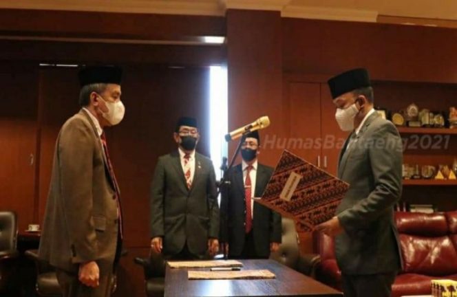					Bupati Bantaeng Lantik Abdul Wahab Sebagai Staf Ahli Bidang Kemasyarakatan dan SDM