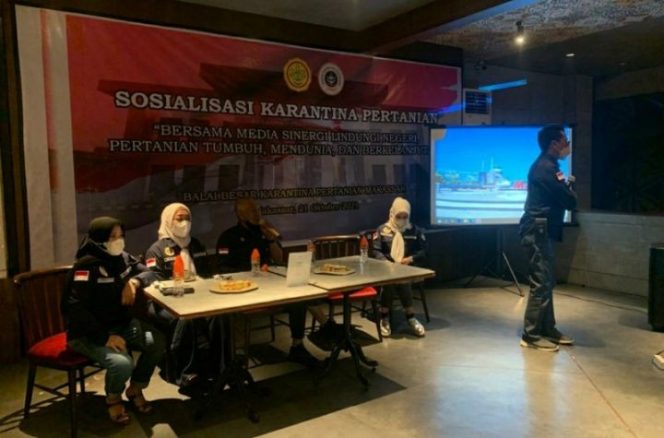 					Balai Karantina Pertanian Komitmen Cegah Penyakit HPHK, HPIK dan OPTK Masuk ke Sulsel