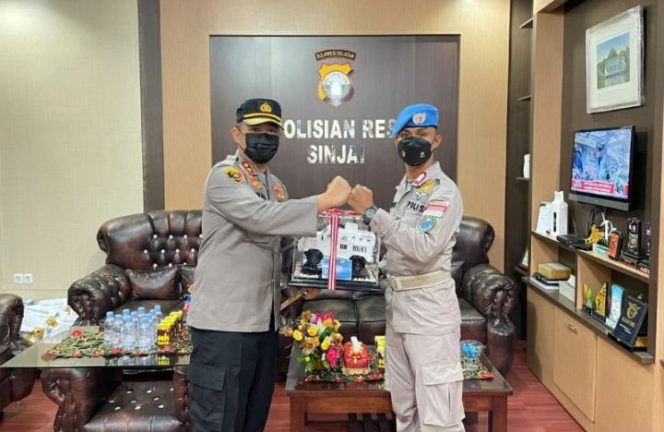 					Sukses Jalankan Misi Perdamaian Dunia, Kapolres Sinjai Apresiasi Personelnya