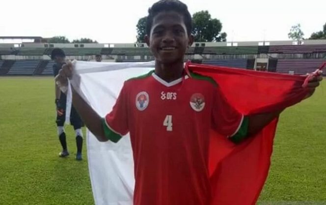 					Crespo Hale, salah seorang pemain muda asal NTT Yang dipanggil PSSI untuk jalani pemusatan latihan di Jakarta persiapan piala dunia u-20. ANTARA/ho-Facebook Crespo Hale