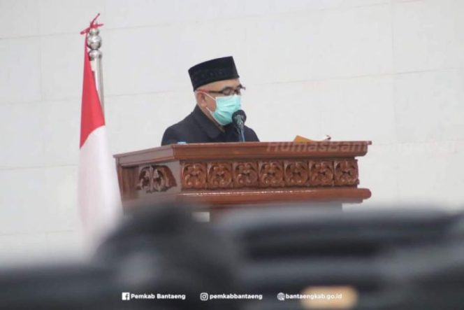 					Wabub Bantaeng Memaparkan Jawaban Eksekutif atas Pemandangan Umum Fraksi