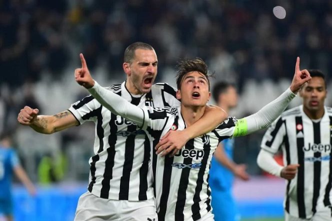 					Selebrasi Paulo Dybala usai mencetak gol dalam pertandingan Grup H antara Juventus lawan Zenit St Petersburg pada Selasa (2/11/2021). ANTARA/REUTERS/MASSIMO PINCA