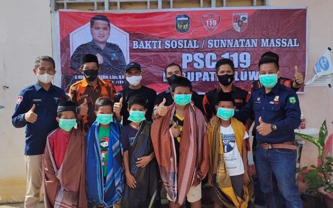 					Peringatan HKN, PSC 119 Luwu Gelar Sunatan Massal