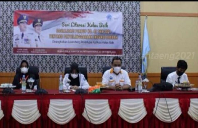 					Pemkab Bantaeng Sosialisasikan Perbup No. 43 tahun 2021 Dirangkaikan Launching Aplikasi Kelas Baik
