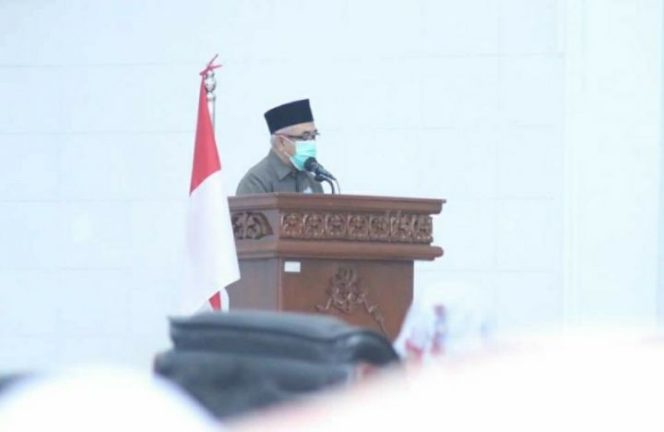 					Wabup Bantaeng Hadiri Paripurna Jawaban Eksekutif Terhadap Pemandangan Umum Fraksi Dewan