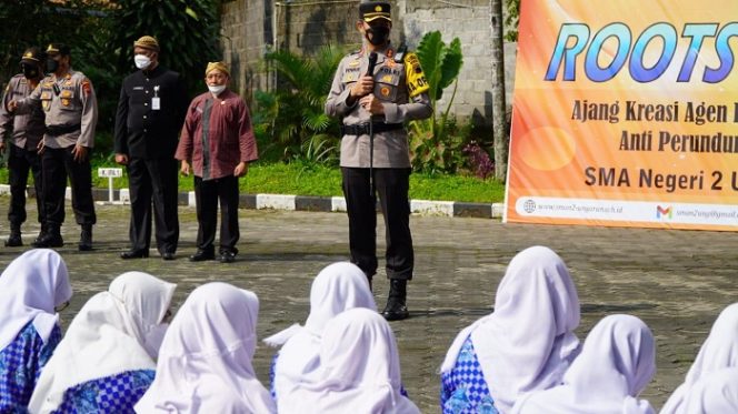 					Kapolres Semarang, AKBP Yovan Fatika, saat peluncuran 