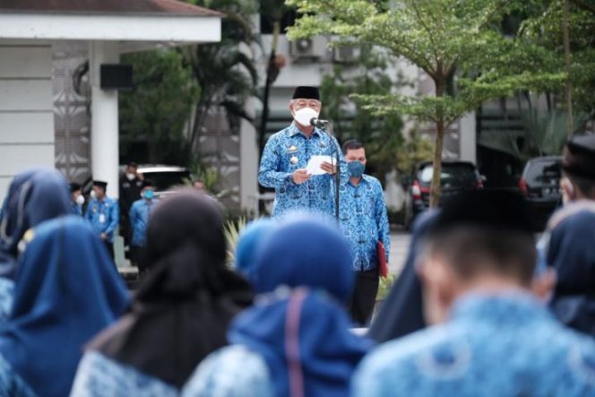 					Peringatan HUT KORPRI Ke-50, Wakil Bupati Gowa Ajak ASN Perkuat Solidaritas