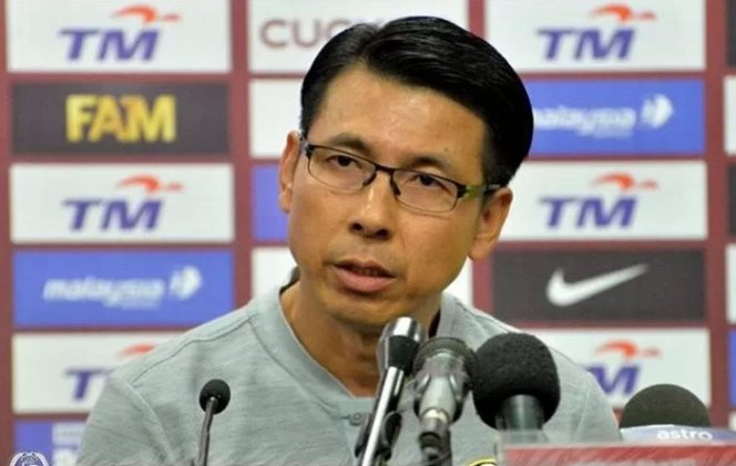 					Arsip - Pelatih tim nasional Malaysia Tan Cheng Hoe memberikan keterangan sebelum laga skuatnya kontra Indonesia dalam lanjutan laga Grup G Kualifikasi Piala Dunia 2022 zona Asia di Kuala Lumpur, Malaysia, Senin (18/11/2019). ANTARA/HO/Asosiasi Sepak Bola Malaysia/FAM/pri.