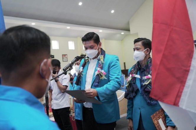 					Kepengurusan KNPI Wajo Resmi Dilantik, Arham Basmin: Bantu Pemda dan Bangun Kolaborasi yang Baik