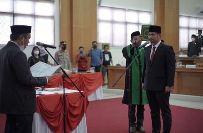 					Pelantikan Andi Muhammad Arfan Basmin, SH. sebagai Pengganti Antara Waktu Anggota DPRD Kabupaten Luwu.