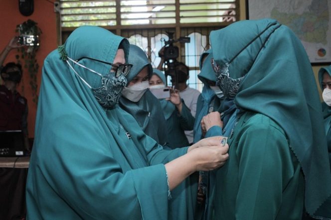 					Hj Hayarna Lantik Lima Ketua TP PKK Kecamatan