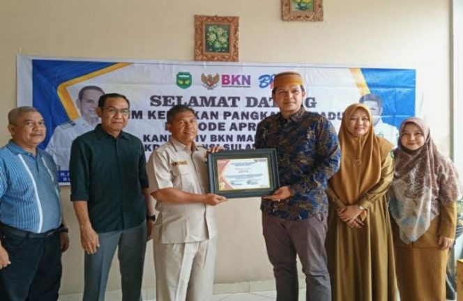 					BKPSDM Luwu Terima Kedatangan Tim Kenaikan Pangkat Terpadu BKD Sulsel