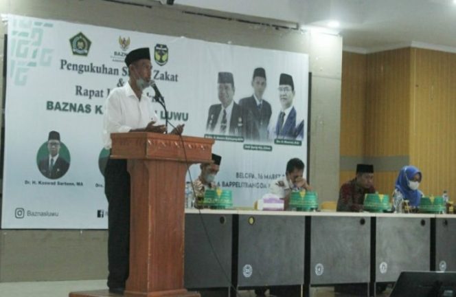 					Pemkab Luwu Satgas Zakat yang Baru Dikukuhkan Jaga Kepercayaan Masyarakat