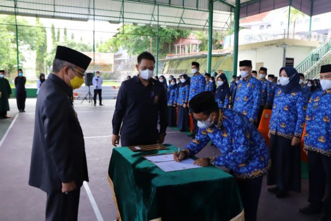 					CPNS dan PPPK Parepare Terima SK, Taufan Pawe Tekankan Disiplin ASN