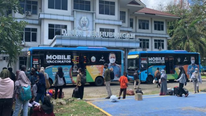 					Mudik Hari Kedua, Pemprov Sulsel Berangkatkan 700 Orang 