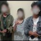 Tiga Remaja yang diamankan Polsek Somba Opu. (Foto: ist).