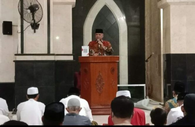 					Tarawih Pertama Ramadhan 1443 H di Masjid Al-Islah, Bupati Luwu Titipkan Pesan ini