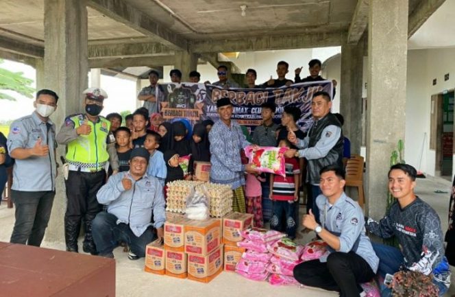 					Komunitas Bikers YNCI Luwu Berbagi Kasih Kepada Anak Yatim