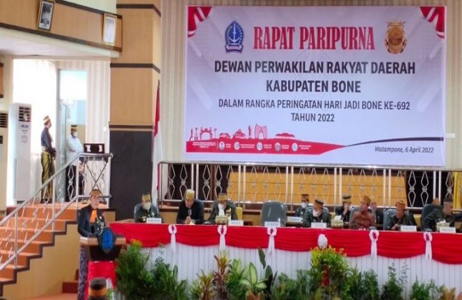 					DPRD Gelar Rapat Paripurna Istimewa Hari Jadi Bone ke 692