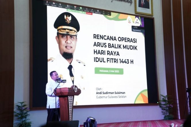 					Arus Balik Lebaran 7-8 Mei, Gubernur Sulsel: Truk Dilarang Berlalu Lalang